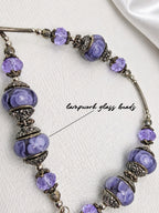 Lavender Pandora Butterfly Necklace