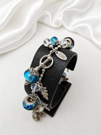 Aqua Seasons Charm Bracelet