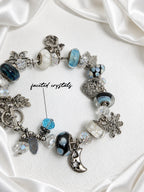 Aqua Seasons Charm Bracelet