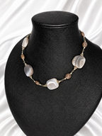 Grey-Brown Botswana Agate & Jasper Necklace