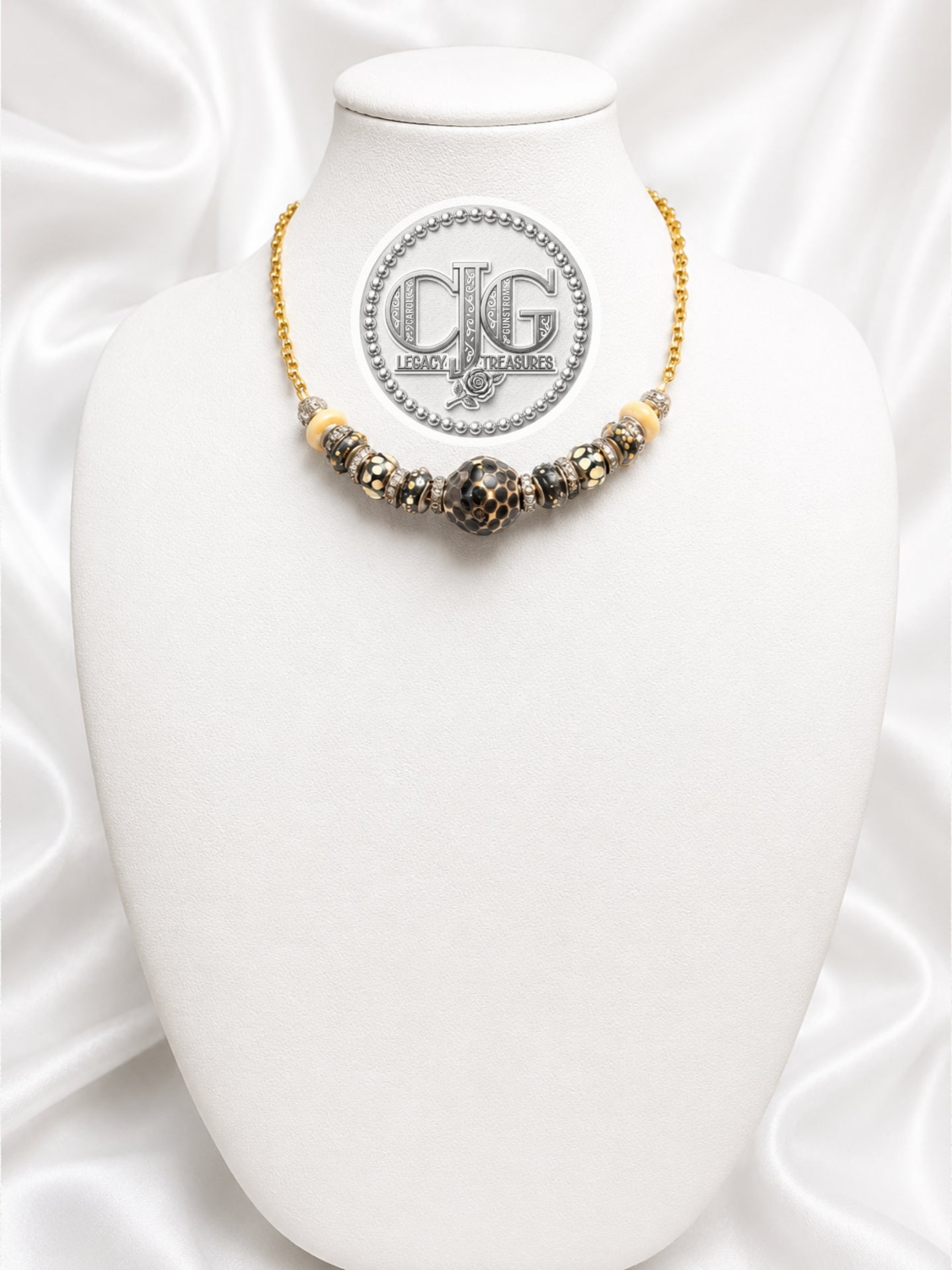 Wild Leopard Pandora Bead Necklace