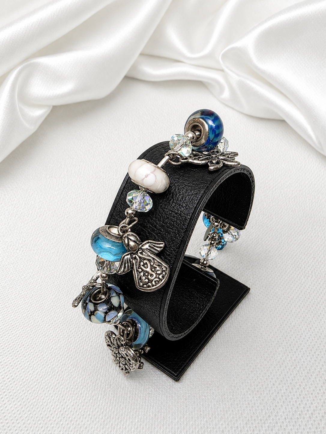Aqua Seasons Charm Bracelet