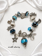 Aqua Seasons Charm Bracelet