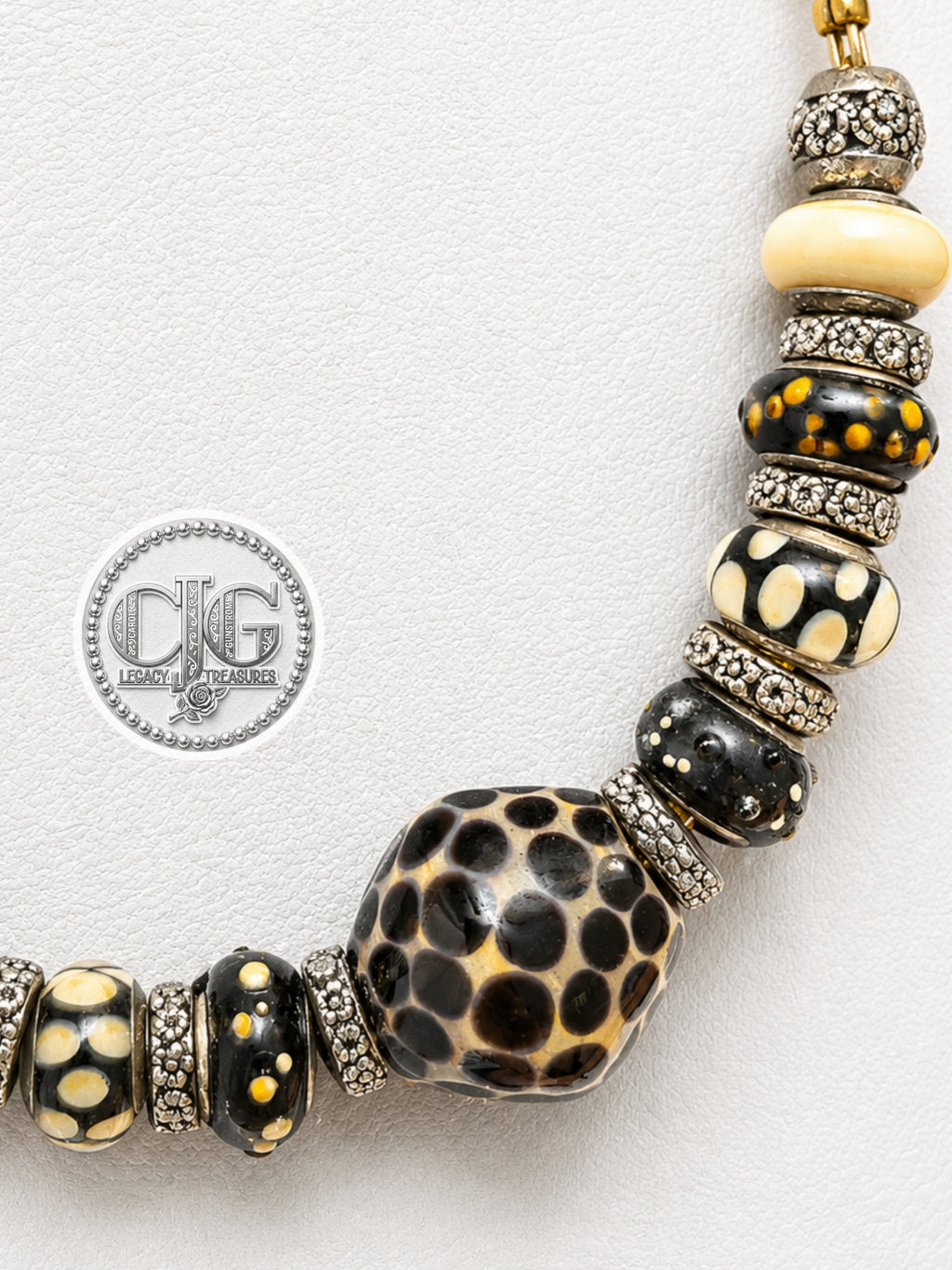 Wild Leopard Pandora Bead Necklace