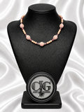 Rose Garden Pearl & Lampwork Necklace